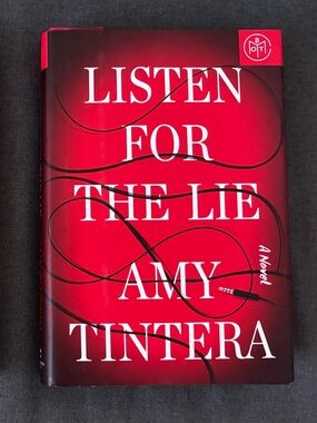 Listen for the Lie by Amy Tintera - Red Hardcover Novel